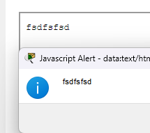 Javascript Alert